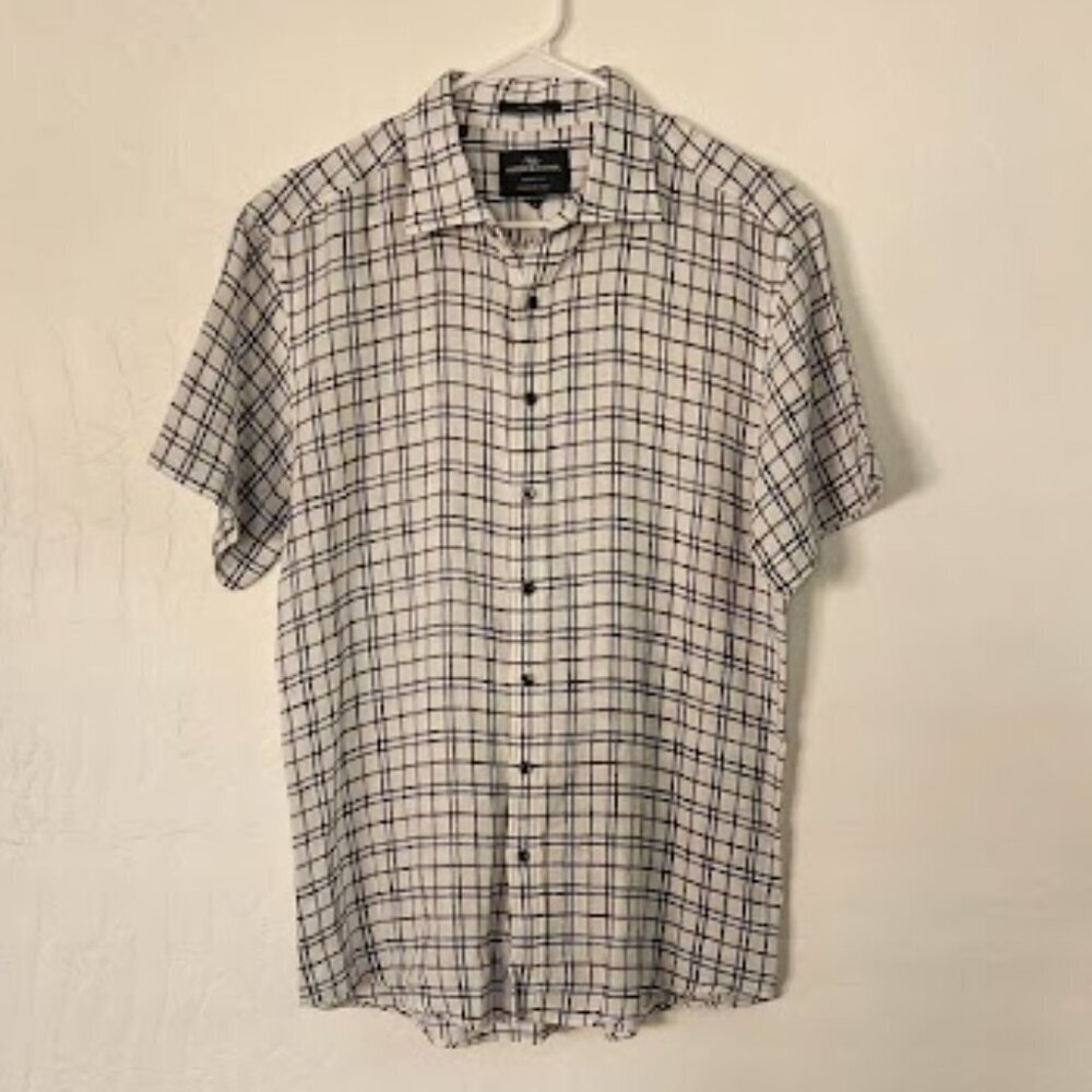 Rodd & Gunn Men's Short Sleeve Button-down Shirt Size Large